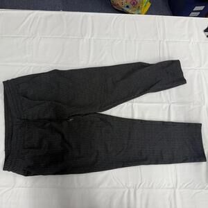 Stylus Pants Mens XL Gray Herringbone Jogger Lounge Sweatpants Elastic Waist